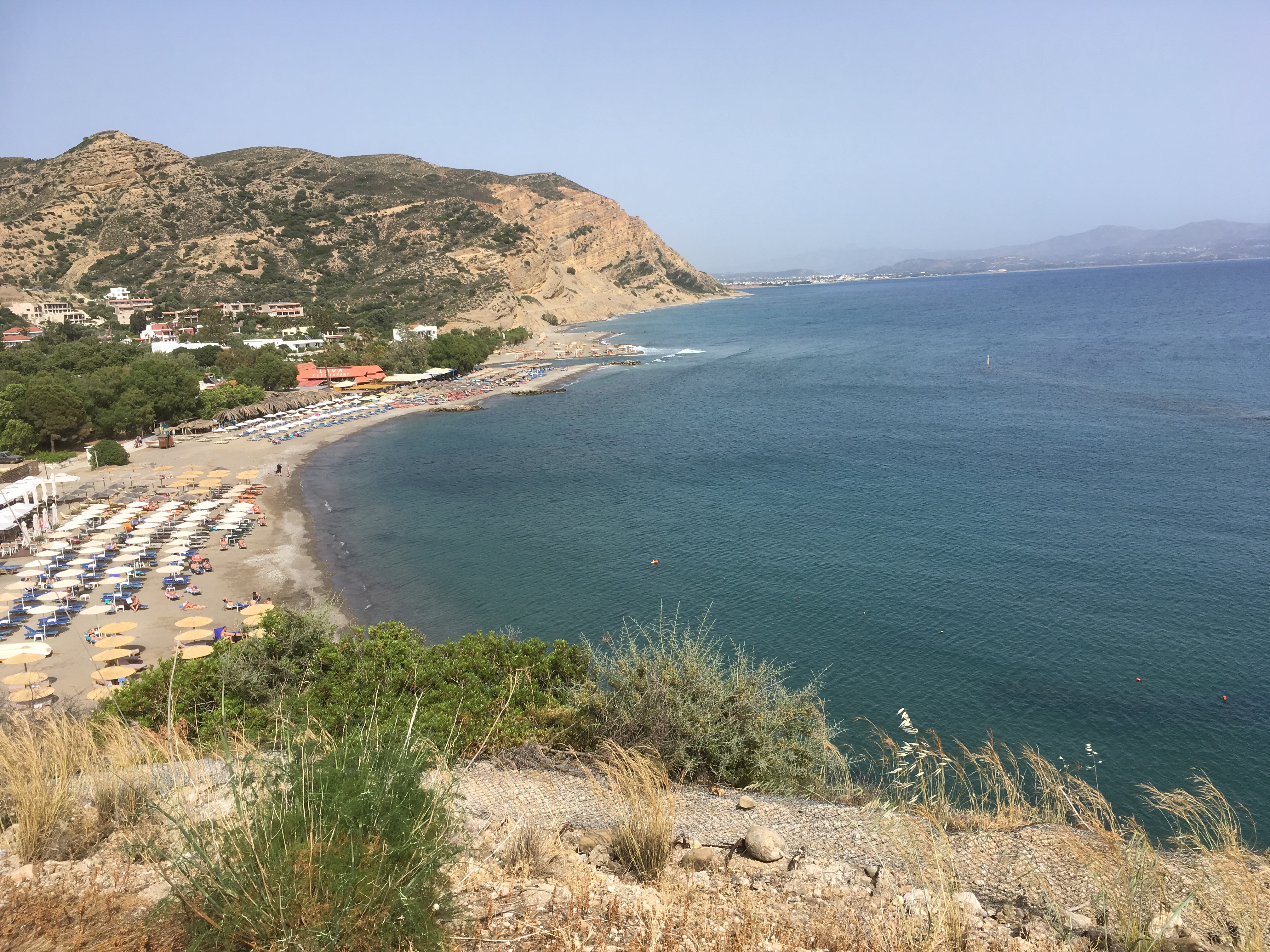 Strand von Agia Galini auf Kreta